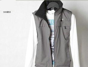 廠家直供 北臉風格戶外休閑情侶馬甲，可拆卸連帽背心批發指南